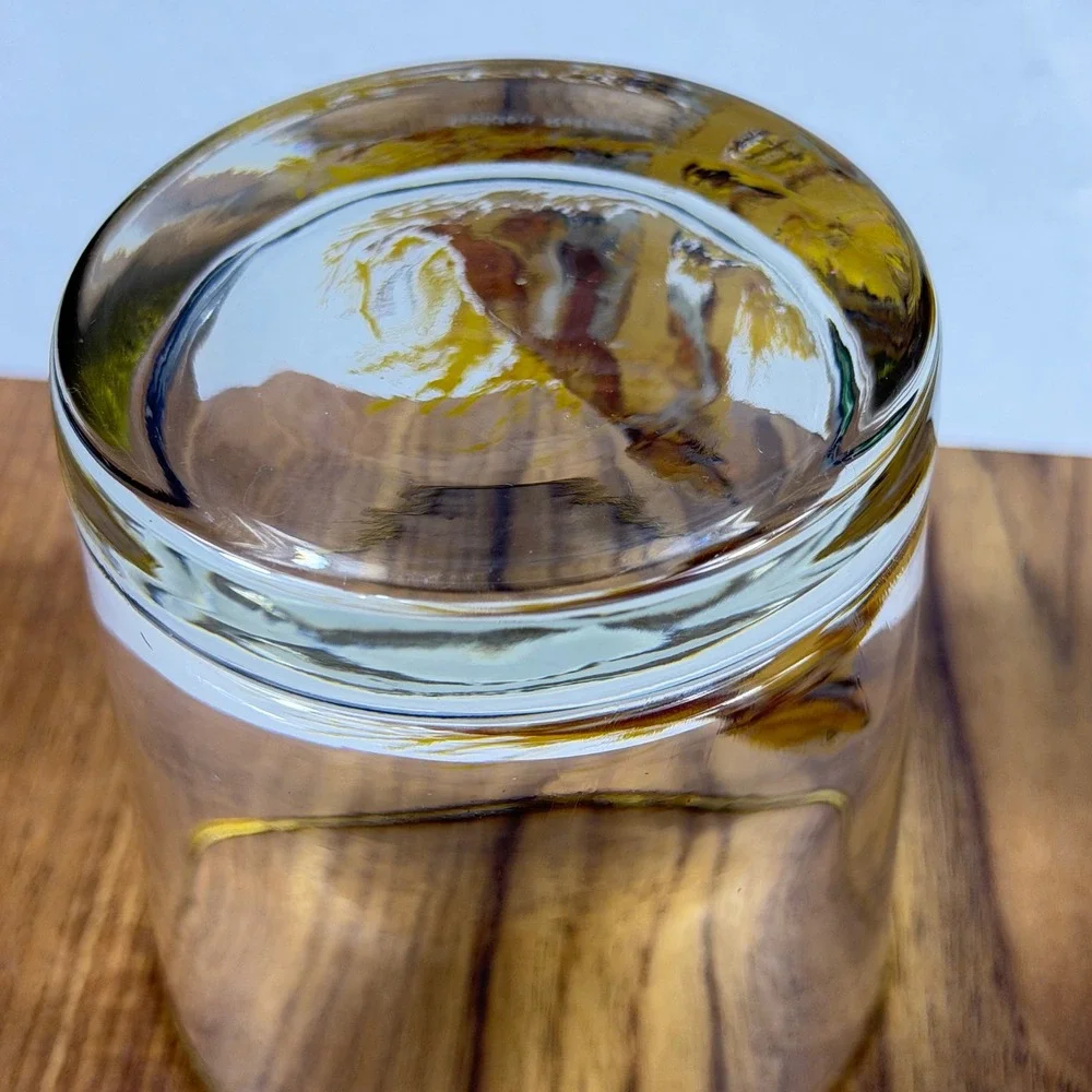 Golden Retriever Whiskey Glass Gold Rim Lowball Rocks Glass Dog Lover Barware - Picture 8 of 8